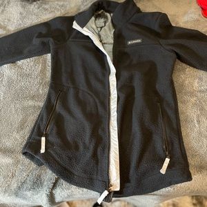 Black Columbia heated jacket